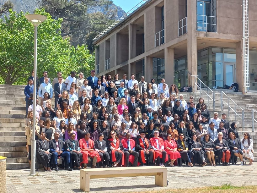 The 2022 <a href="/UctLaw/">UCT Law School</a> Final Year Class Photo.