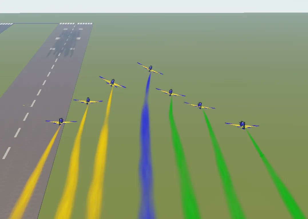 EDAR - Esquadrão de Demonstração Aérea do Roblox tweet media