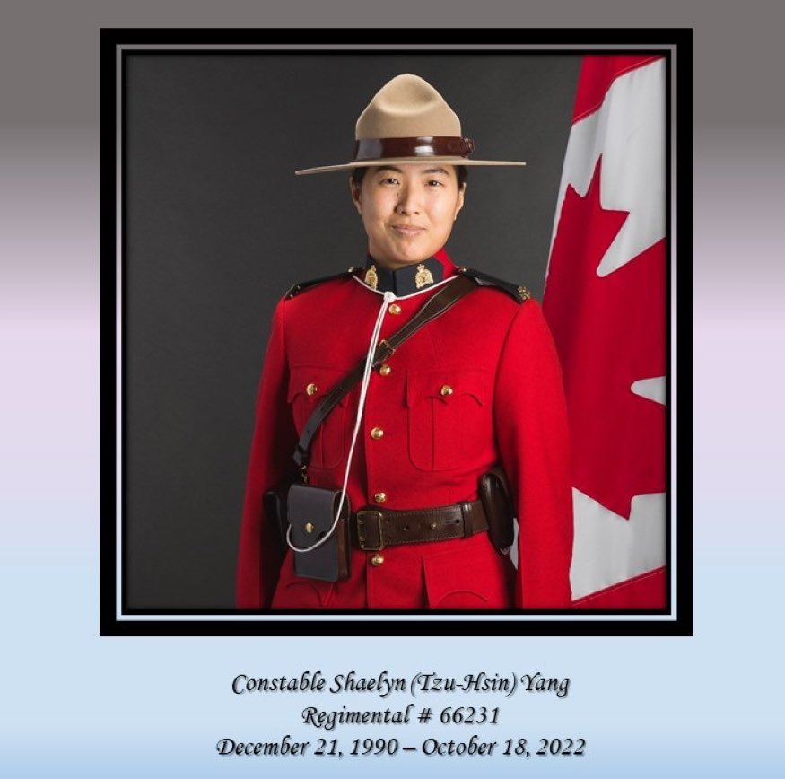Mark_VDG's tweet photo. RIP Cst. Yang #heroesinlife https://t.co/cF2RswQwRZ