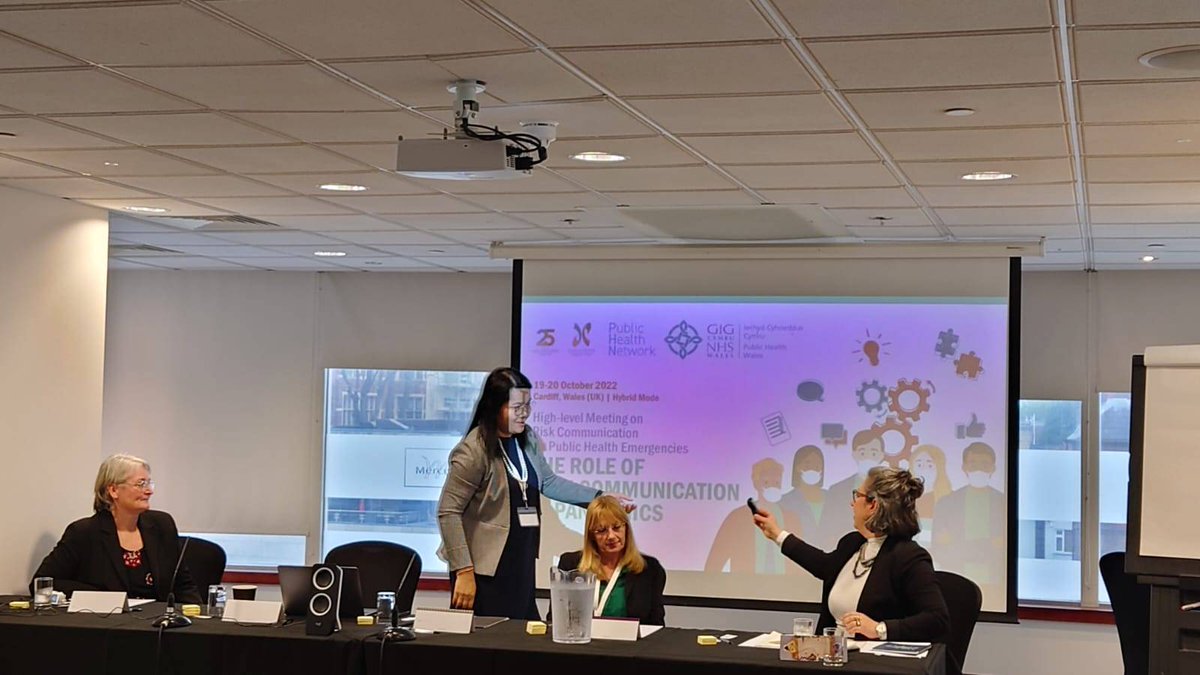 aseforg's tweet image. What are examples of best practices &amp;amp; lessons learnt to overcome the difficulties in implementing effective #RiskComm? Dr Tanya MERILLO - MoH Malta, Dr Ines LEIN - @rki_de and Dr Pahurat TAISUWAN - Ministry of Public Health Thailand share their insights.
@PublicHealthW @ASEF_PHN