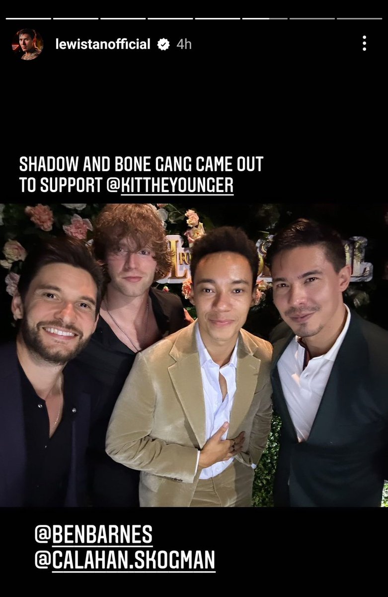 wwanderlvstt's tweet photo. they really are a family. ❤️🩹 @kittheyounger @benbarnes @TheLewisTan @LBardugo #shadowandbone #shadowandbonecast https://t.co/drEfOuDlyN