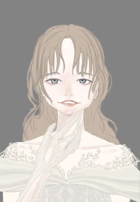 #れいじるの毎日チャレンジ 302日目 +100分レースをちまちまのんびり描いてたらこんな時間に!!笑しかも肌との色の差が少なくて時間かけた割に反映されてないな?笑 影かもっとパッと変わるところからやらなきゃなのに…!優先順位、先延ばししちゃいますよね〜 