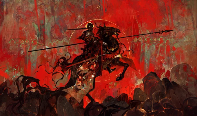 The Red Knight is now available on  !If you use this link you support me  