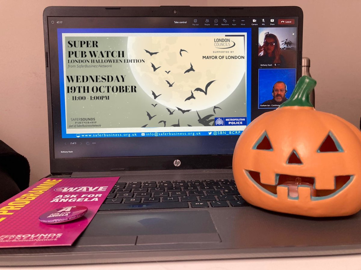 SBN_BCRP's tweet photo. Great to see such a great turnout at today's Halloween SuperPubwatch  🎃 hosted to support night-time economy venues as part of National Business Crime Week of Action!

#NBCW #CrimePrevention @safersoundsldn @metpoliceUK @LicensingSAVI @TerrorismPolice https://t.co/rp6lFqmPxY