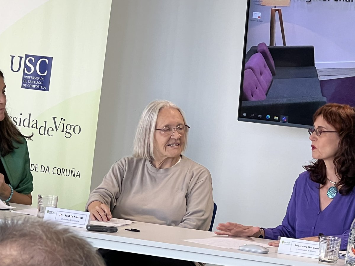fpradovlr's tweet photo. Saskia Sassen 🙂#CISPAC https://t.co/vpxyJojNAa