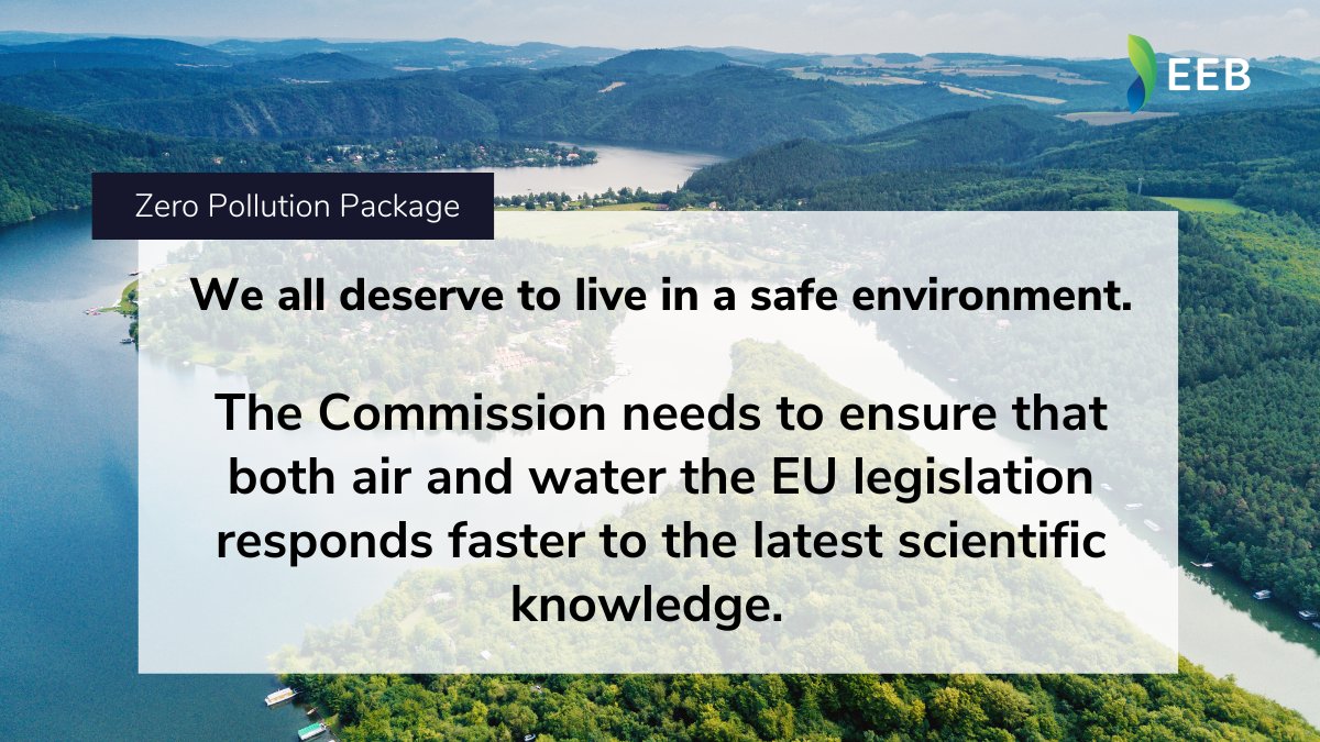 Green_Europe's tweet photo. 7⃣ days to go until @EU_Commission releases the #ZeroPollution Package.
 
The proposed legislation will cover essential areas to ensure a safe environment for all:
 
🚰Integrated water management
🚾Urban wastewater treatment
🌬️EU ambient air quality standards

💭What do we need? https://t.co/nPFQiDk1EX