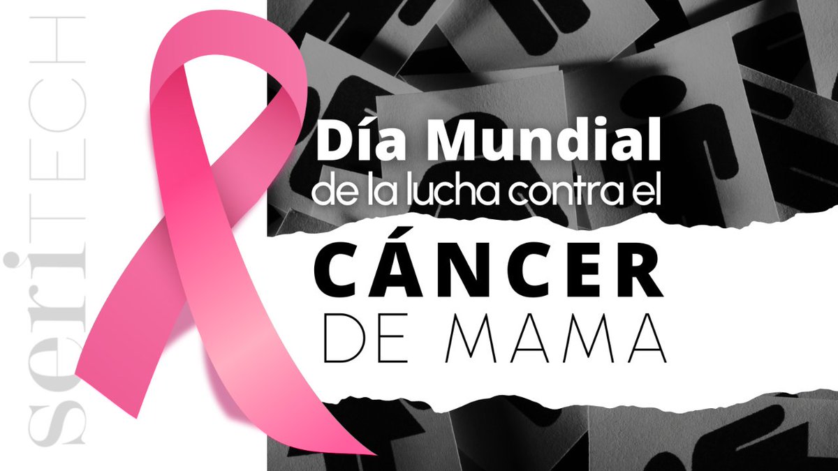seritechglobal's tweet photo. ¿Sabías que las posibilidades de curación del cáncer de mama son de un 95% si es detectado a tiempo?

Para combatir el cáncer de mama, la prevención es la clave: ¡Autoexplórate! 

#diamundialcontracancerdemama #cancerdemama #breastcancer https://t.co/L3UaBNhwfd