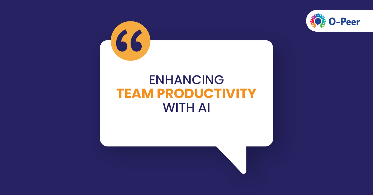 O-Peer is an AI-enabled team collaboration platform that helps monitor and manage team performance with real-time analytics.

#ONPASSIVE #OPeer #TaskManagementSoftware #InternalCommunicationsTool #InternalCommunicationSoftware #ProjectManagementTool #communication