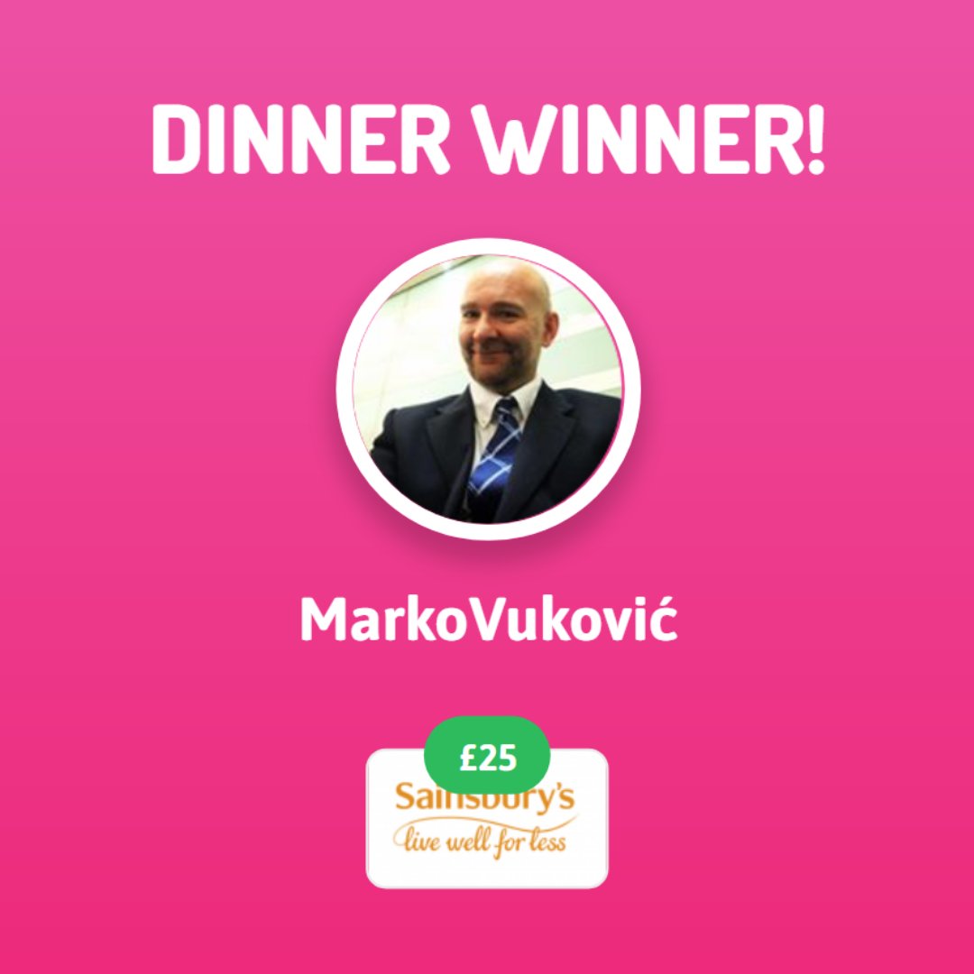 🛒Fancy a £25 shopping voucher this lucky winner?💸

Here at Win A Dinner, we give away shopping and takeaway vouchers every single day! 🍕

The next prize draw is at 4pm! Is today your lucky day? 🍀

#winnerwednesday #food #foodie #yum #win #winner #free #competition #freefood