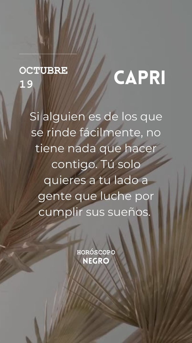 El horóscopo diario del 19 de octubre para Capricornio🔮♑ #horoscoponegro #horoscopodiario