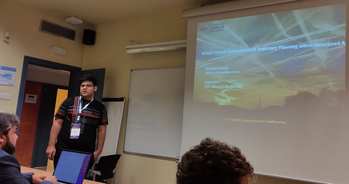 START_ATM's tweet image. To conclude the panel "Meteorology and Environment in #ATM" at @EASN_Conference we had @msoler_aero_eng, Abolfazl Simorgh and Fateme Baneshi bringing out the latest advances in #AI #weather forecasting and #climate optimal trajectory planning

➕details: bit.ly/3s9taAq