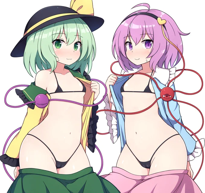 古明地姉妹の露出💕 