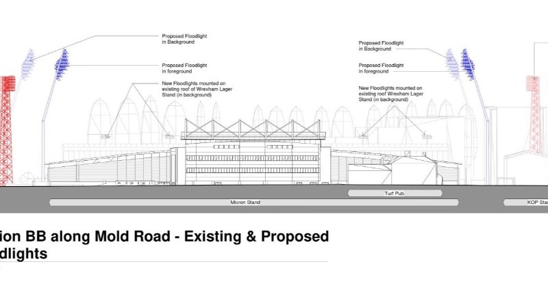 Wrexham_AFC's tweet photo. Massive floodlights ❌
Massive-r floodlights ✅

Our planning application for a new floodlight scheme at the Racecourse Ground has been approved 💡

🔴⚪ #WxmAFC