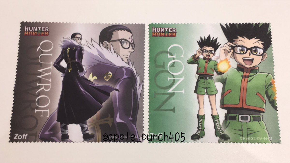 apple_punch405's tweet photo. Today at the store, I was playing around with the dust cloths that come with the glasses! Who does glasses Gon pair best with? ๐๐๐
#HunterXHunter #HxH #gon #gonfreecss #ukegon #killugon #hisogon #chrollogon #kuragon https://t.co/H4qJegnxGH
