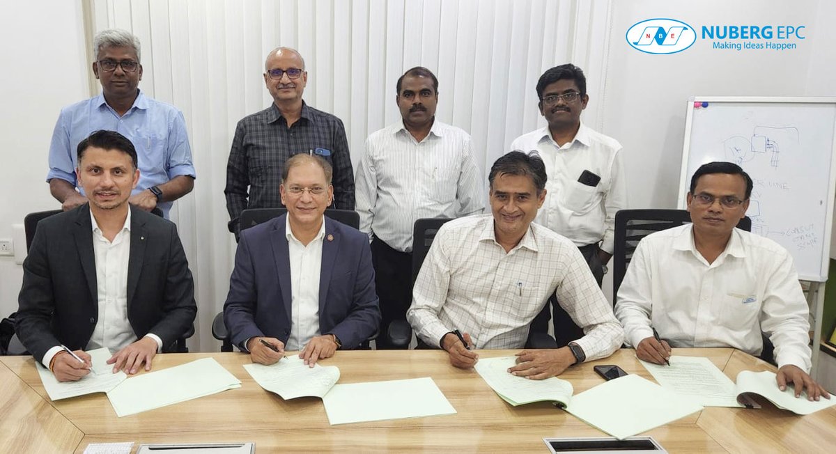 NubergINDIA's tweet photo. Nuberg EPC Wins 250 TPD Chlor-Alkali Plant Project in India.

https://t.co/nTLYW236fF

#EPCNews #CHEMFAB #NubergEPC #MakingIdeasHappen https://t.co/uczAlypcAZ