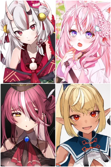ラプ様といろはちゃんのおかげでフォロワーが1,000人いきまして超超嬉しい!スケブ作業の間過去のイラストも見てください! 