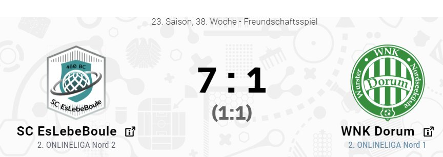 Den diesjährigen Pokal der Pokalsieger gewinnt der SC EsLebeBoul durch eine starke zweite Halbzeit recht eindeutig. Damit landet der Pokal erstmalig in Thüringen. Der OLVSB gratuliert recht herzlich!