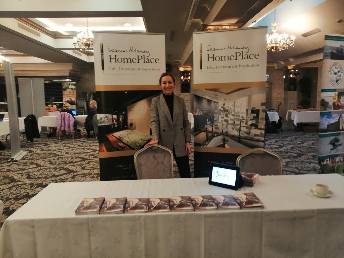 SHHomePlace's tweet photo. Absolutely delighted to represent Seamus Heaney HomePlace today at the @MidUlster_DC 'Great Days Out' fair in Cookstown. What a brilliant, well organised event!
#unwindingtime
#visitmidulster
@VisitMidUlster https://t.co/LN1Xf3u4AX