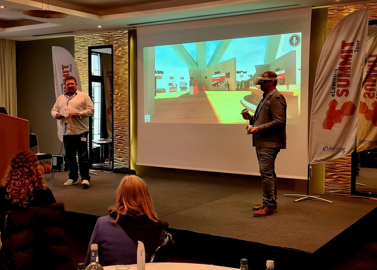 eLearningSUMMIT's tweet image. Es ist Halbzeit in #Stuttgart in unserer #eLearningSUMMIT-Station Baden-Württemberg! Unsere #keynotespeaker haben bereits spannende Einblicke in relevante Themen der #betrieblichenbildung geboten, aber noch liegt ein Vortrag vor uns!

Mehr zur SUMMIT: lnkd.in/gFkqYJUw