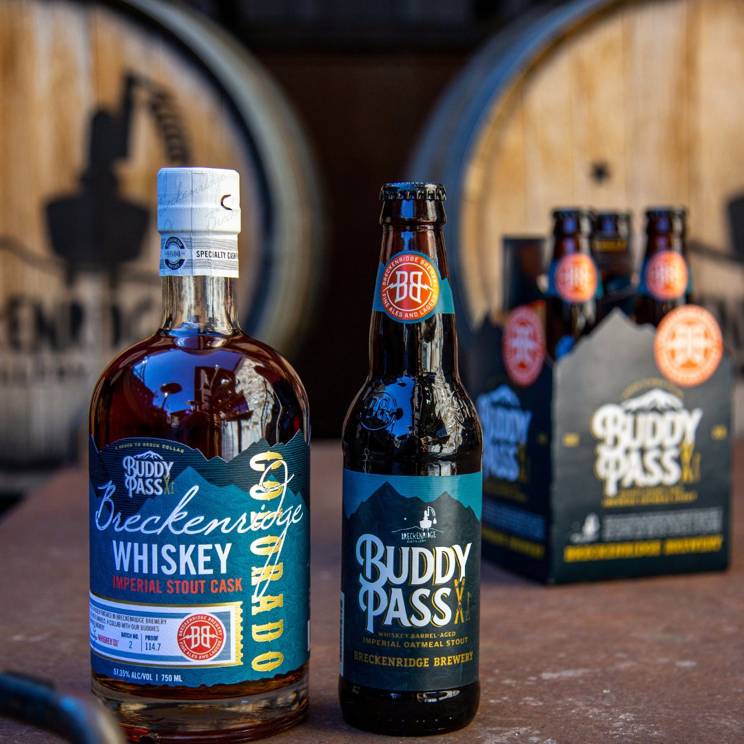 tilray's tweet photo. .@BreckDistillery announces ultimate whiskey and beer collaboration with @BreckBrew.
Details https://t.co/dWxrzFTTOm $TLRY
#BreckenridgeDistillery #BreckenridgeBrewery #BuddyPass https://t.co/H410nCu708