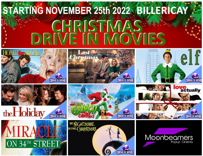 MoonbeamersUK's tweet photo. Get Booked Now for our Festive Christmas Drive ins , while you still can!
https://t.co/GYIyX6smoJ
#essex #billericay #chelmsford # wickford #basildon #driveincinema #moonbeamers https://t.co/N9huXAWzIz