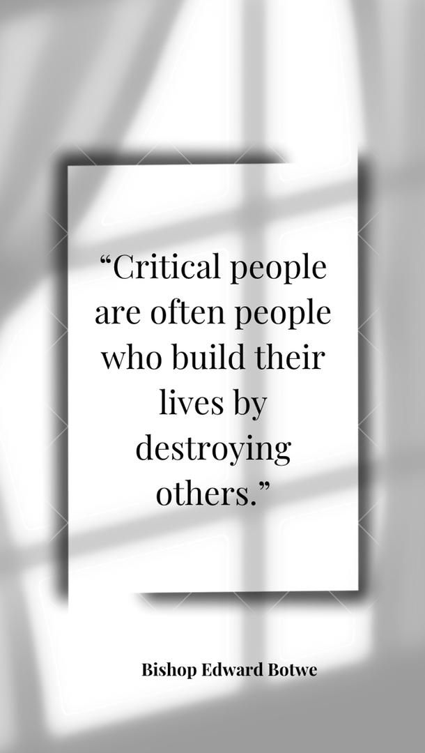 PMC_GAMBIA's tweet photo. Bishop Botwe'S Quote
Waste No Time On Critical People.
They are Attention seekers, build yourself in the Lord.
Be strong in Him, hold onto him and pray for the grace to be in him forever.
#EverySharing
#BeUnMoveable
#HoldOnToTheLord
Remain Blessed https://t.co/eahNyDbwyX