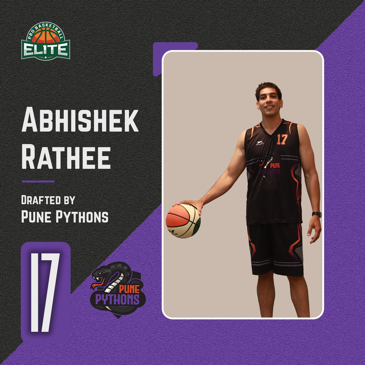epblindia's tweet photo. The muscular machine Abhishek Rathee has stepped onto the court and will represent the Pune Pythons for the 1st season in the Elite Pro Basketball League. Welcome to Pune Champ!
#basketball #basketballindia #elite #pro #pune #pythons #draftee #champions
#eliteprobasketball https://t.co/lH9RN9JjVf