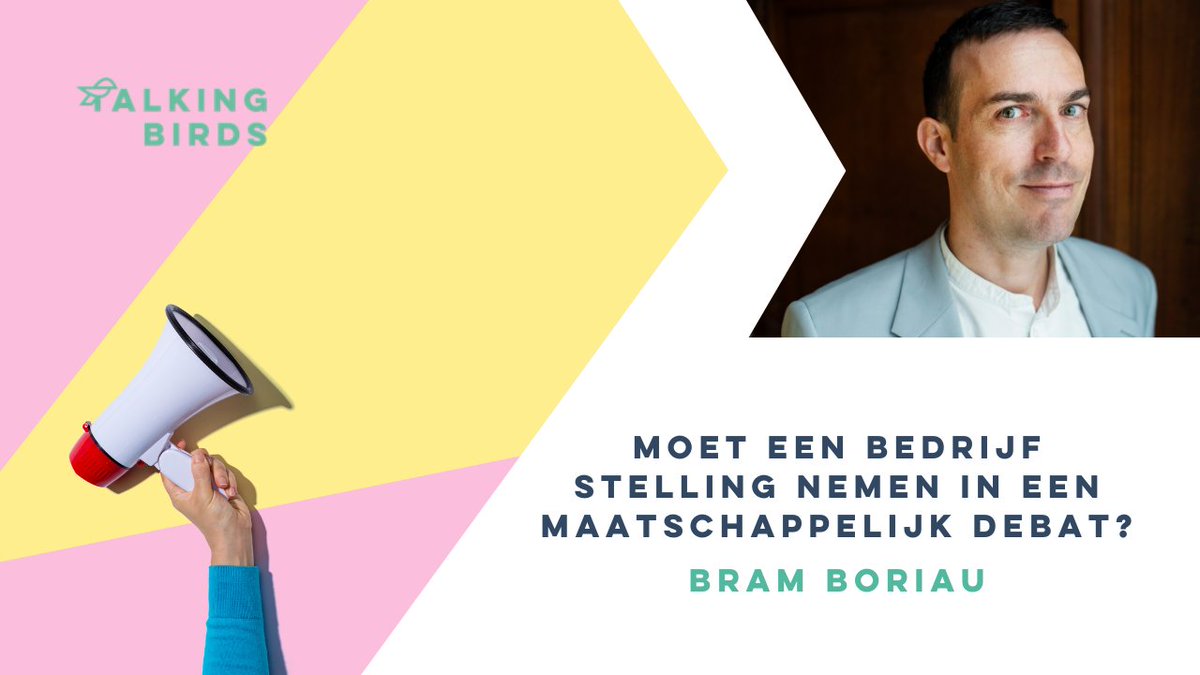 TalkingBirdsPR's tweet photo. We krijgen vaak vragen van klanten of en hoe ze positie moeten innemen in (maatschappelijke) debatten.

Dat is een belangrijke vraag natuurlijk, zeker in een context waarbij die debatten meer en meer verhit raken.

Dit is wat we ervan vinden 👉 https://t.co/BG54oGwtAM https://t.co/zsS8cPHmcD