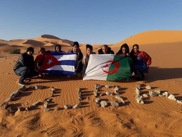 Celebramos 60 años de hermandad y cooperación entre Argelia y Cuba en acto por el aniv. del establecimiento de relaciones diplomáticas. Reafirmamos al pueblo y gobierno argelinos la voluntad de continuar fortaleciendo los históricos e imperecederos lazos entre nuestras naciones