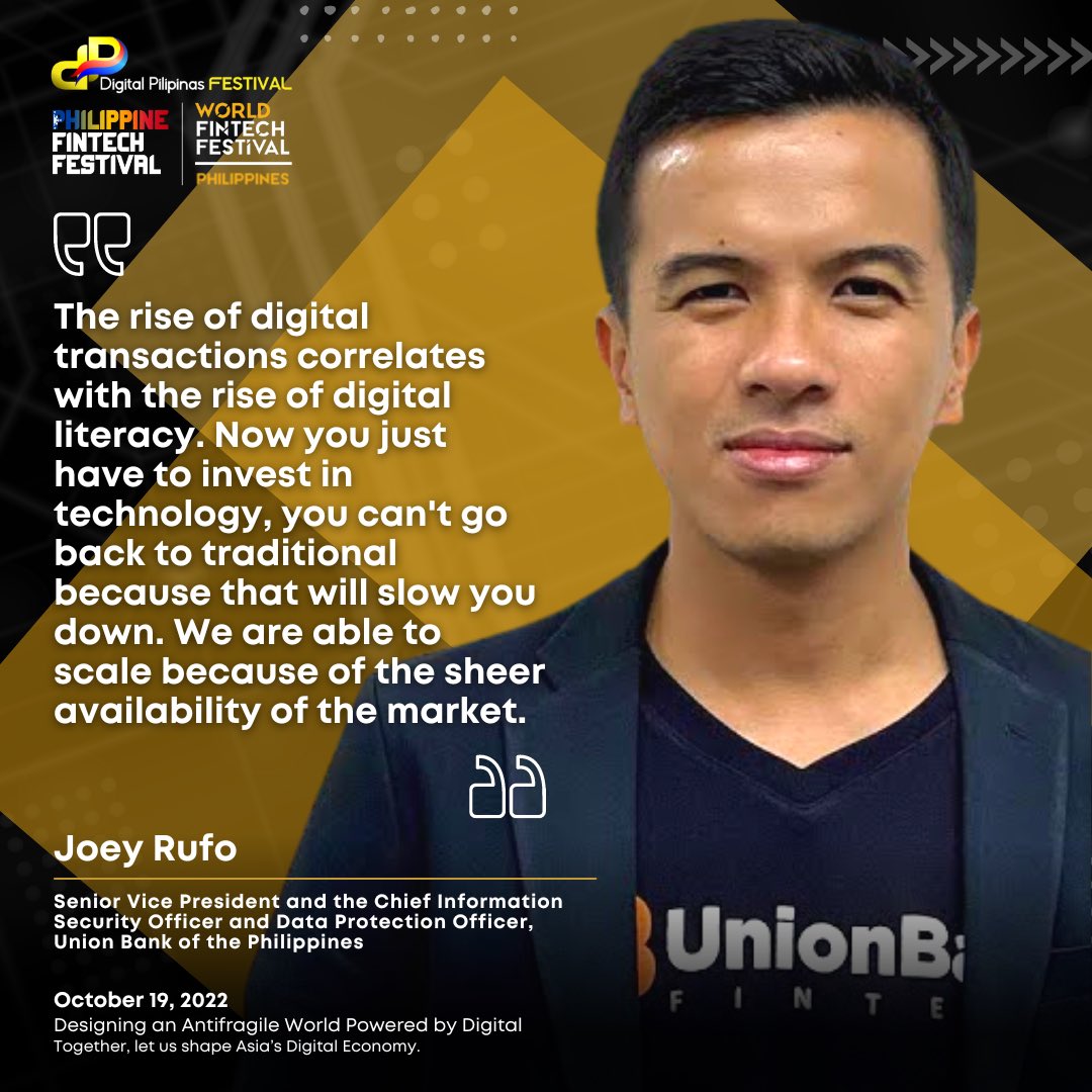 Digital Pilipinas On Twitter Joey Rufo Senior Vice President And The Chief Information