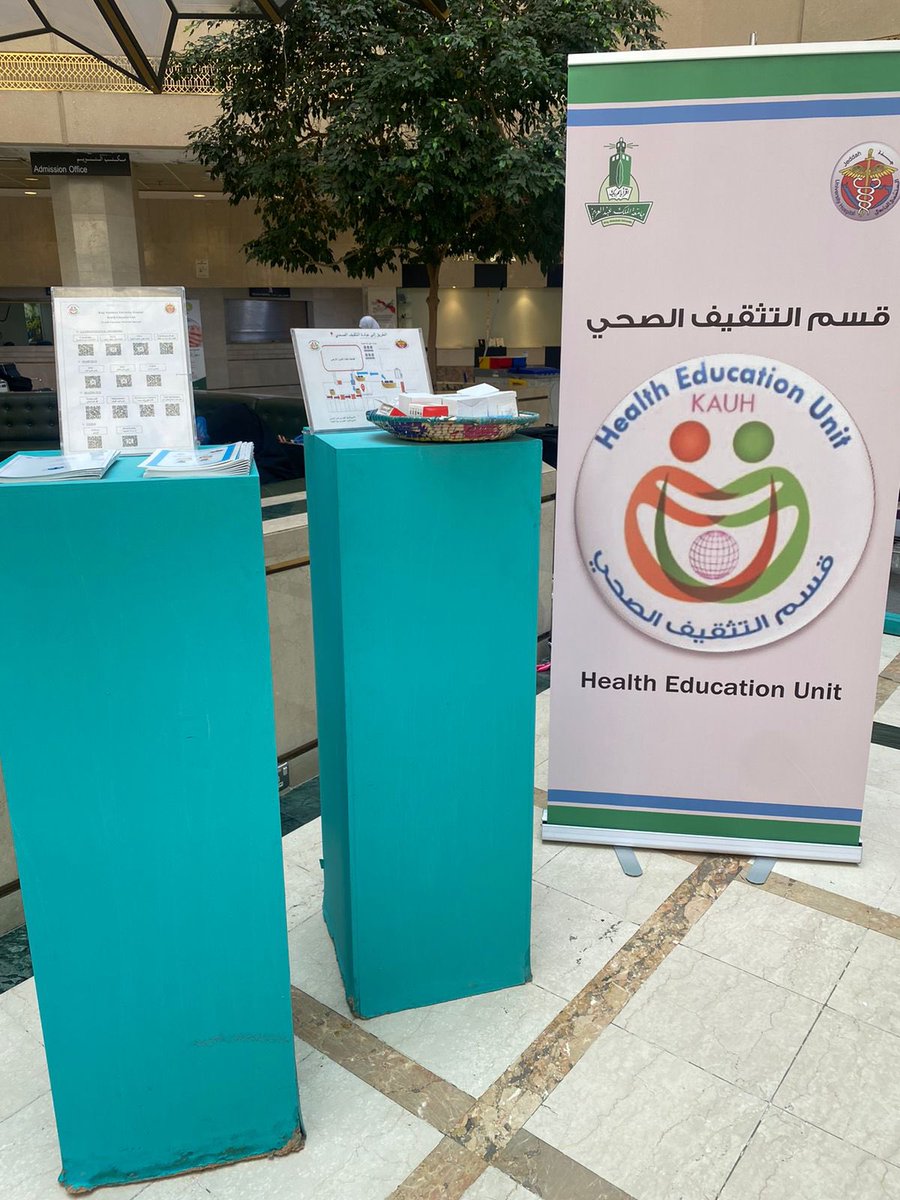 KAU_Health's tweet photo. نظمت وحدة التثقيف الصحي بـ #المستشفى_الجامعي بالتعاون مع كلية التمريض فعالية "تعزيز الصحة والوقاية من الأمراض المزمنة" والتي تهدف إلى توعية فئات المجتمع في عدة مواضيع متعلقة بـ "مرض إرتفاع ضغط الدم، مرض السكري ، مرض الفشل الكلوي". https://t.co/BRwk3pATXb