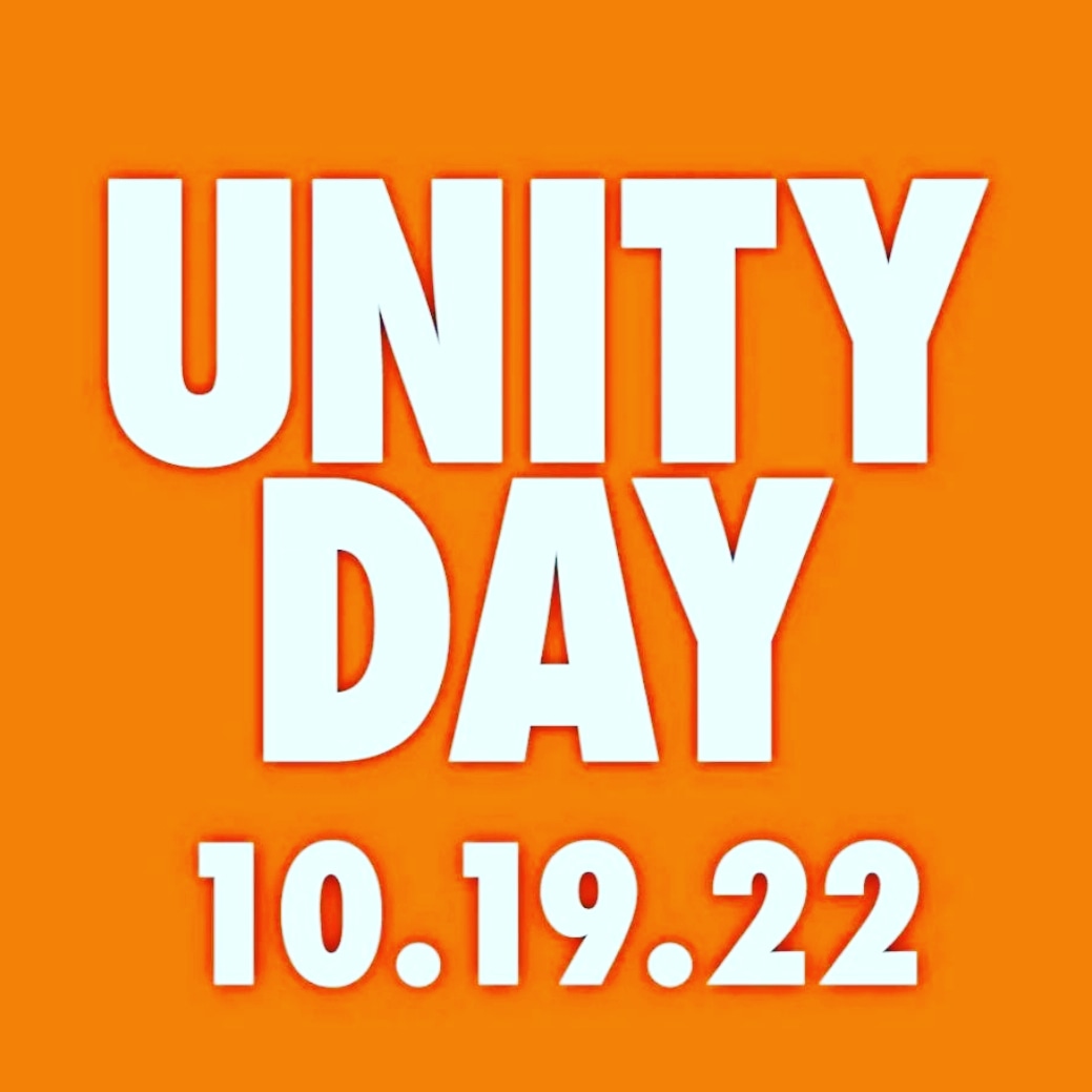 29Q118's tweet photo. Don't forget to wear something ORANGE today in support of UNITY Day! https://t.co/w1fztpRDui
