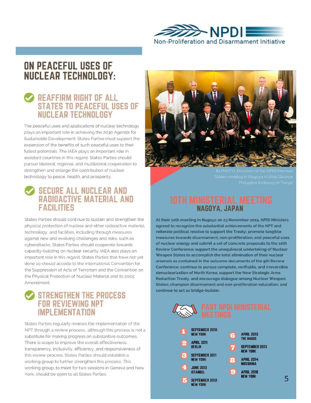 Non-Proliferation and Disarmament Initiative (@thenpdi) on Twitter photo 