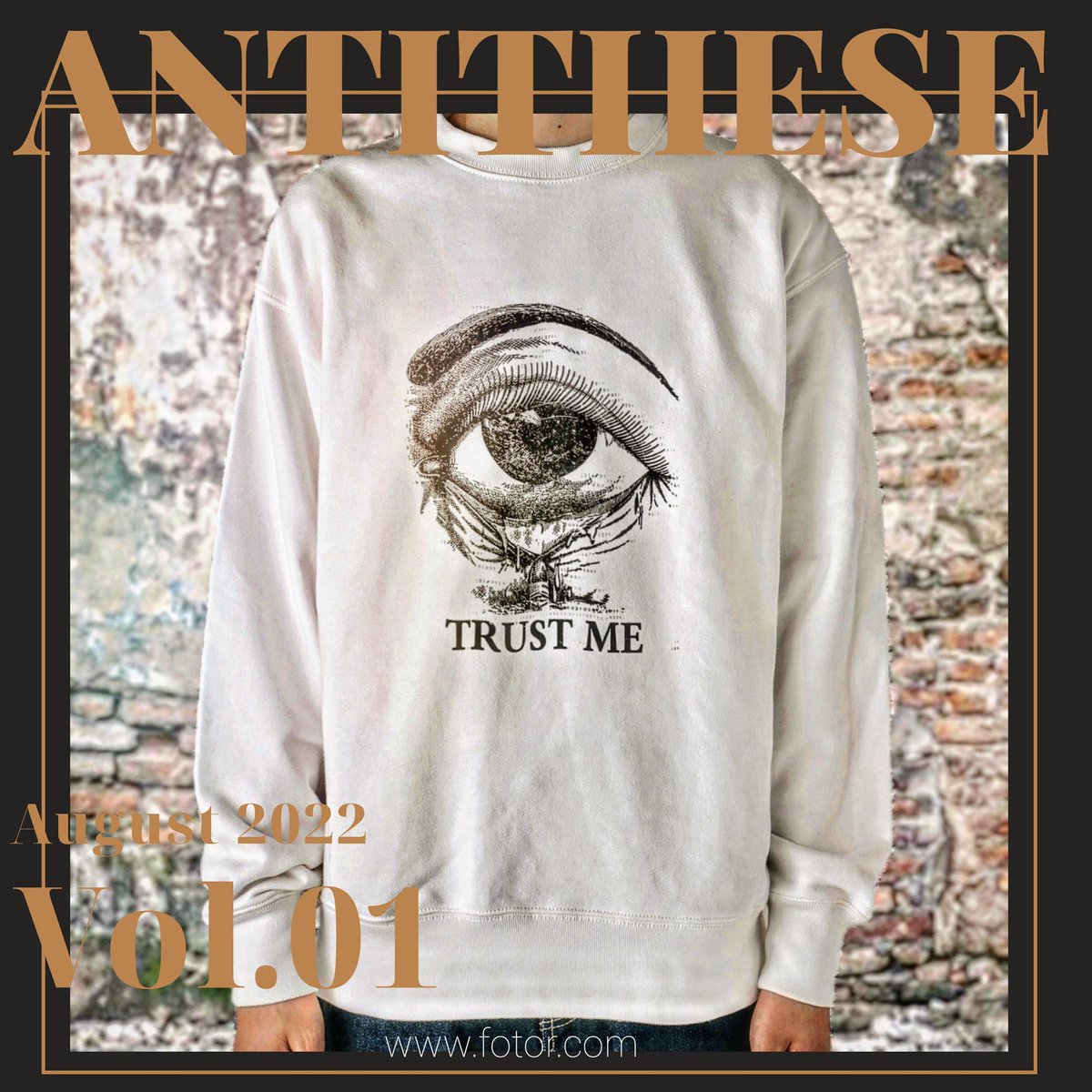 ANTITHE16141170's tweet photo. 下まぶたを指で下げ、からかう仕草を見せながら『TRUST ME（信頼せよ）』という理不尽なメッセージ。
世の中の矛盾や信じ抜くものを問いかけた一着です。

🉐最大1,000円引きセール中

★スウェット ¥3,471

◼️ショップはこちら😃
https://t.co/anFHUov1gn

#スウェット #メンズファッション #古着 https://t.co/gkhbeP3YVa