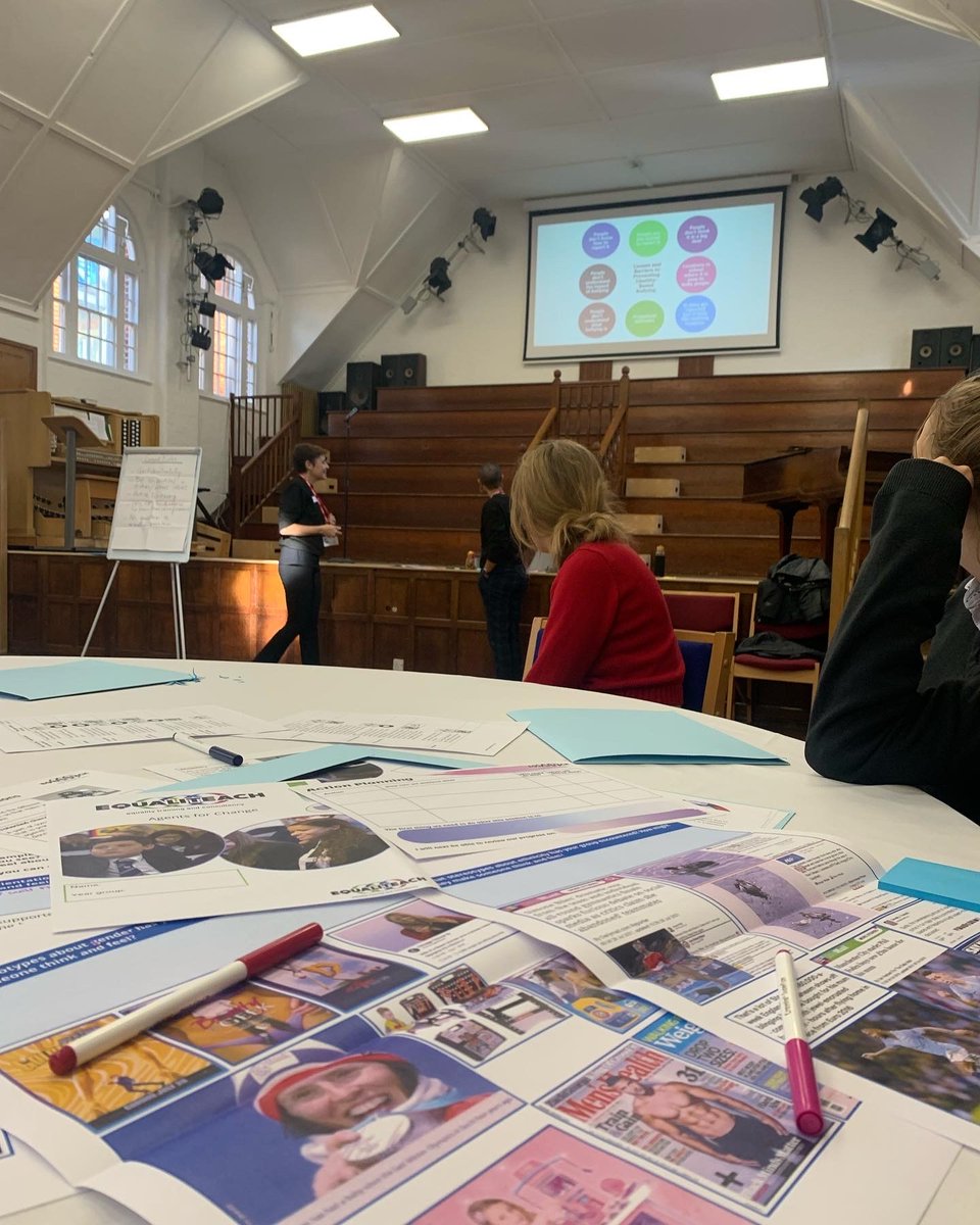 QAS_EDI's tweet photo. Yesterday the EDI society welcomed our new #EDI ambassadors from all years to Agents for Change training. Run by the fantastic @EqualiTeach we had a valuable day learning about identity-based bullying. #QASKindHearts #QASFierceMinds https://t.co/1c9SvZvgtD