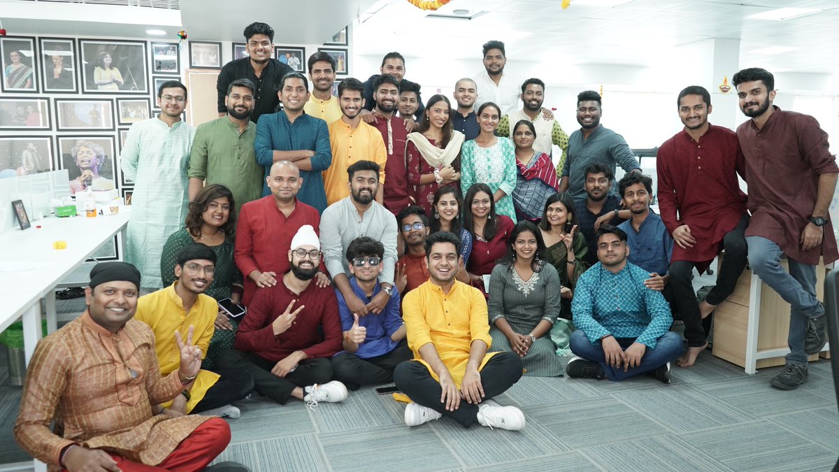 supriyapaul93's tweet photo. Happy Diwali from our @JoshTalksLive family across Delhi &amp; Bangalore to yours ✨ https://t.co/E7JtWkuw0j