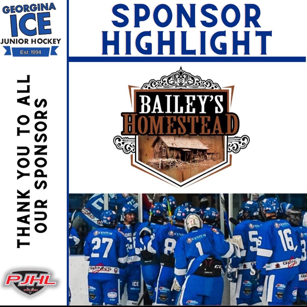 GeorginaIce's tweet image. 🚨🧊SPONSOR HIGHLIGHT🧊🚨

It is no secret that we in Georgina are a community based not-for-profit organization and partnerships with our community are essential to give our players a top quality program
 #HockeyNightInGeorgina #Section94 #HometownCorner #Rollice #HometownHockey