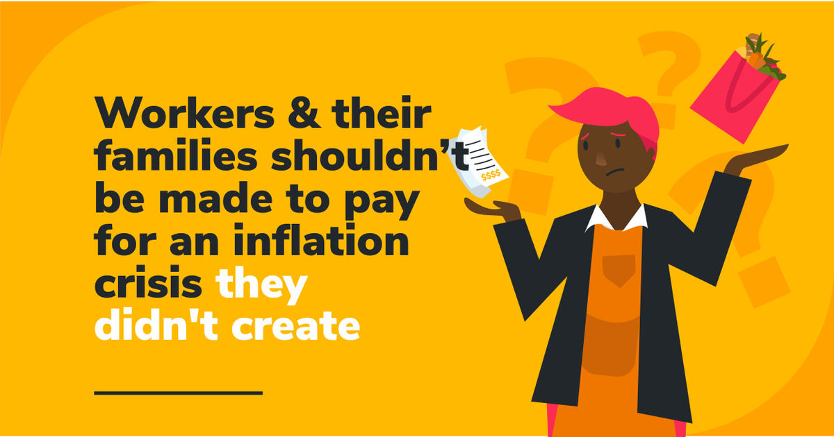 As policymakers work to bring down inflation, they must consider the full consequences of these decisions on workers &amp; families. 

The cure must not be worse than the disease. 
@BankofCanada 

New report written by <a href="/JimboStanford/">Jim Stanford</a>➡️canadianplan.ca/stop-rate-hike…
#CdnEcon #CdnPoli #CanLab