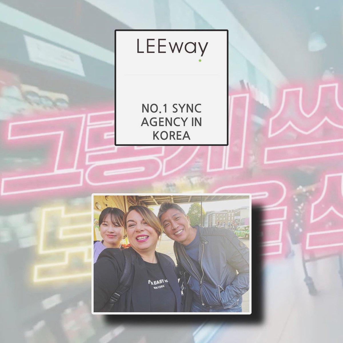 OML’s music enters in the Korean market 👏 a great opportunity to land in a completely brand-new and technological world. #sync