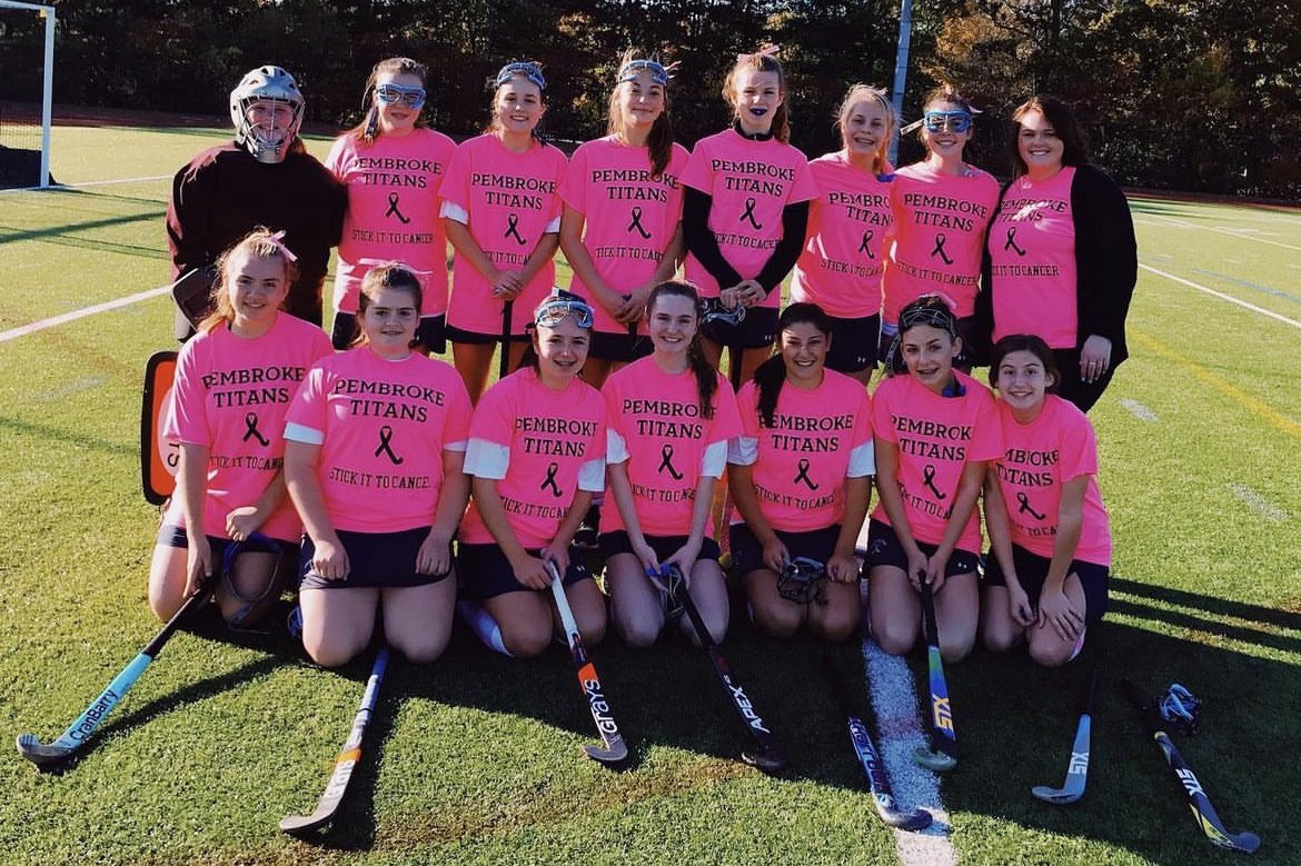 PFhock's tweet photo. In honor of senior night, the seniors first season playing field hockey and coach Dwyer’s first team she’s ever coached. These girls have come along way and us coaches are so proud of them and will miss them so much next year! #PemFhock https://t.co/lESgfA7IXO
