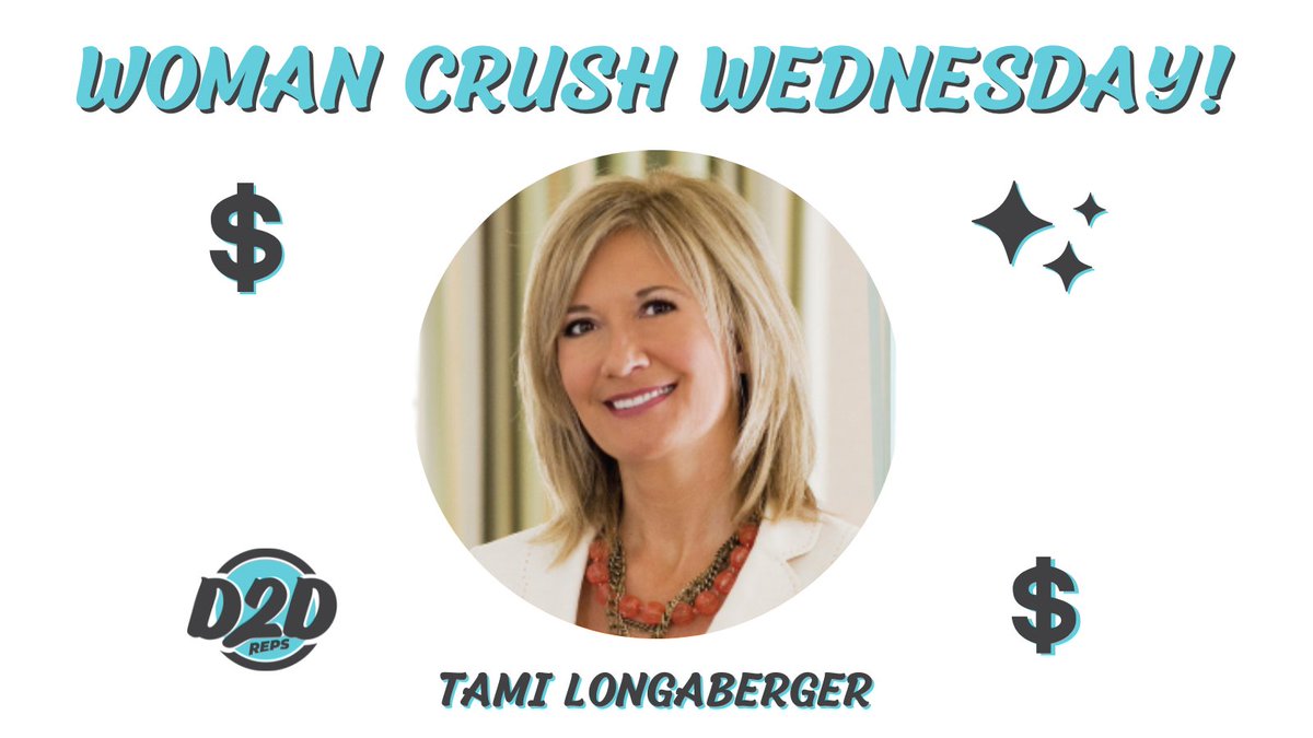 Tami Longaberger is this week's woman crush! Tami is the CEO of Longaberger. She is dedicated to her family and the family business.

Who should next week's woman crush be?

#d2dreps #womancrushwednesdays #womancrushforever #saleswoman #saleswomen

Source: hubs.la/Q01kr19J0