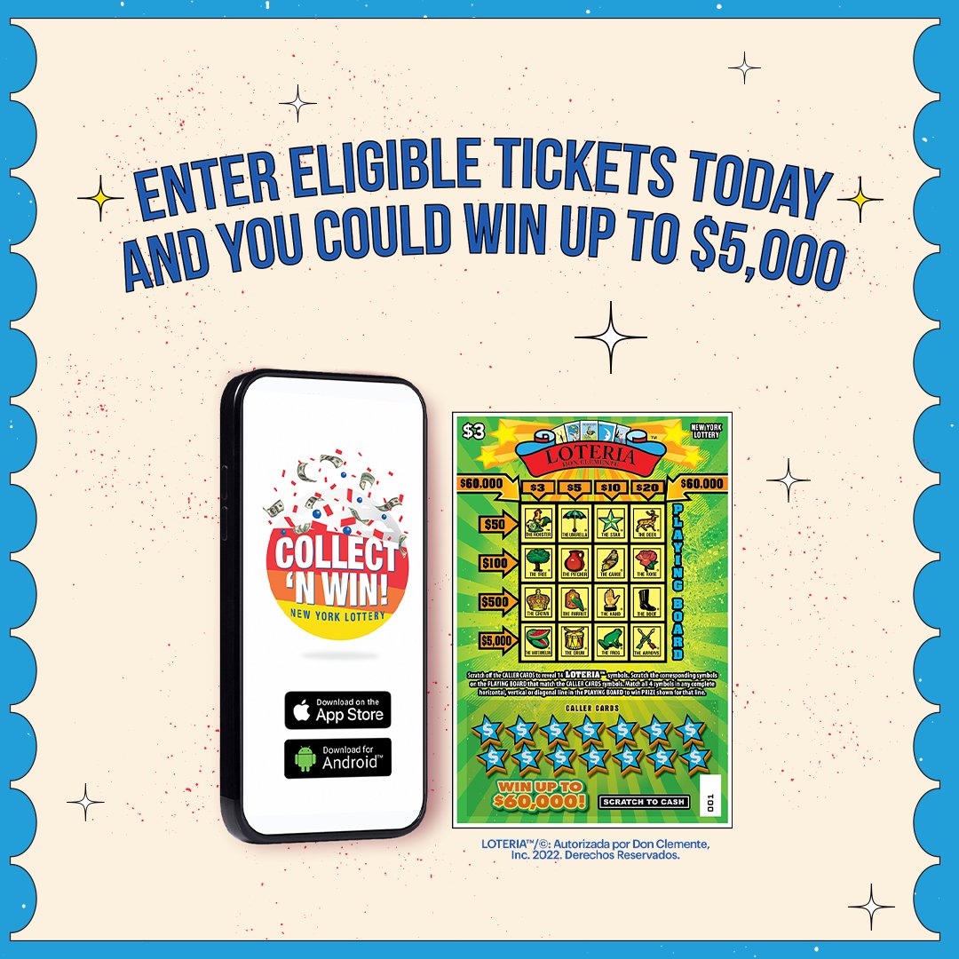 New York Lottery on Twitter to a world of second chances to