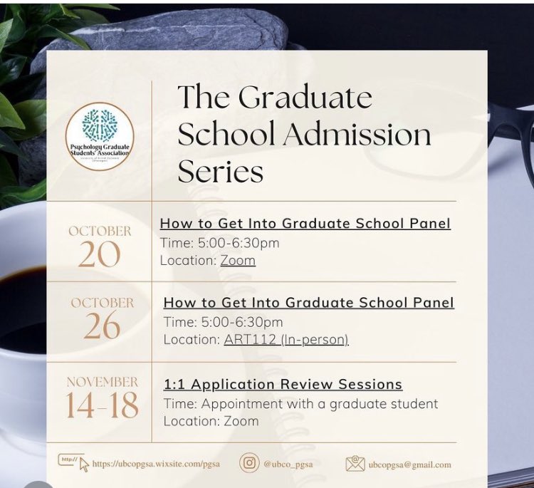 GraduateUbco's tweet photo. More to come too. *sign up for 1:1 app review opening soon* #applicationreview Time slots have be scheduled to accommodate most time zones. #internationalstudents https://t.co/RLiar4eKXj