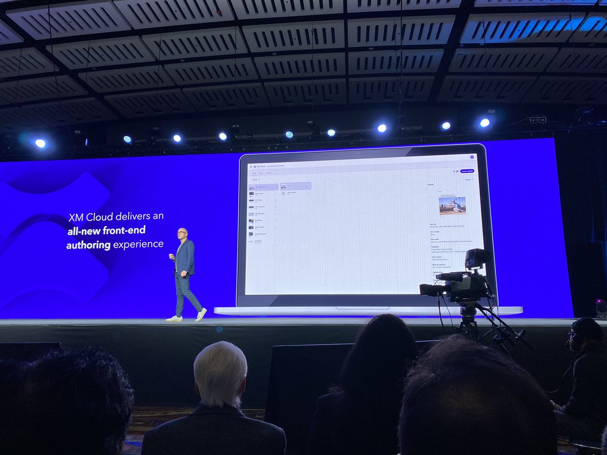 Pages is going to help authors build with an amazing experience - #SitecoreCommunity #SitecoreMVP #Sitecore #SitecoreSym <a href="/Sitecore/">Sitecore</a> <a href="/SitecoreSYM/">Sitecore Symposium</a> #Chicago #BeMyFriend