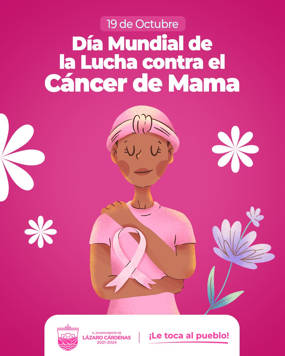 Conmemoramos hoy el Día Mundial de la Lucha contra el Cáncer de Mama 🎀

Conmemoramos este día con el fin de crear conciencia a través de la prevención como estilo de vida. 🙌

Es importante recordar que un diagnóstico a tiempo puede salvar muchas vidas.🌸