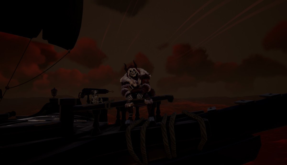 TRIADBugi's tweet photo. “The Boogeyman is your conscience. The result of your own bad behavior.”
#SeaOfThieves #SotShot  #BeMorePirate https://t.co/Jf7Tnh7oNo