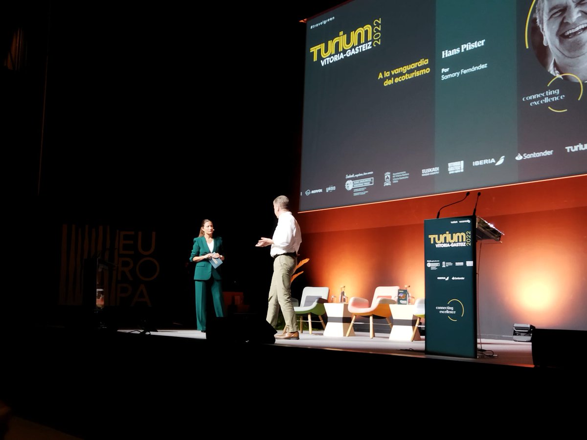 6️⃣ ENTREVISTA | A la vanguardia del ecoturismo. #TuriumVitoriaGasteiz2022
👉🏽 Samary Fernández, directora general del Área de Lujo, Estilo de Vida y Revistas de <a href="/Vocento/">Vocento</a>, conversa con Hans Pfister, cofundador de CayugaCollection
👉🏽 Seguimos en directo en: forum.turium.es