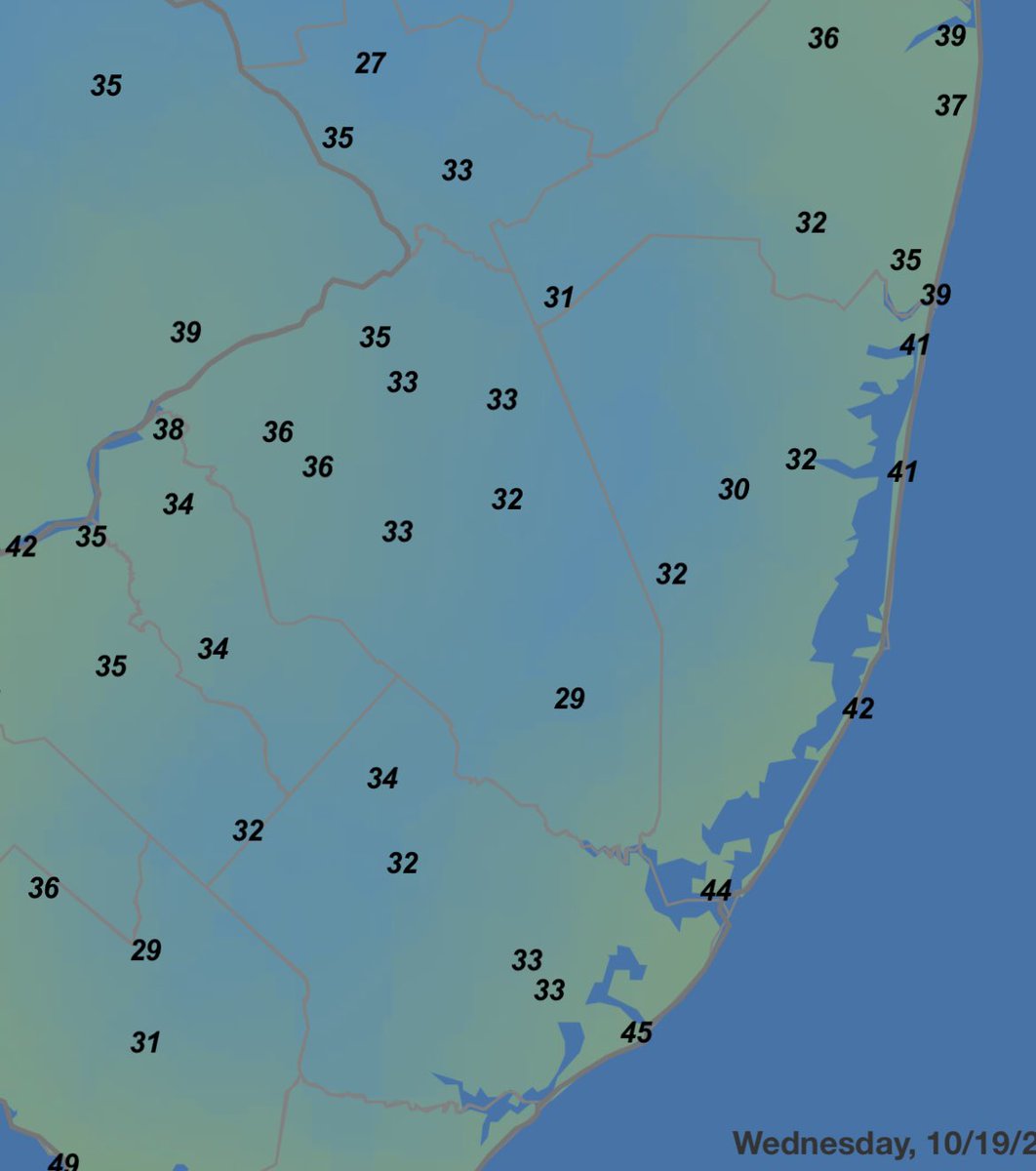 𝕄𝕒𝕣𝕔 𝕁𝕣. ️⛈ on Twitter "First frost & even freeze of the Fall here