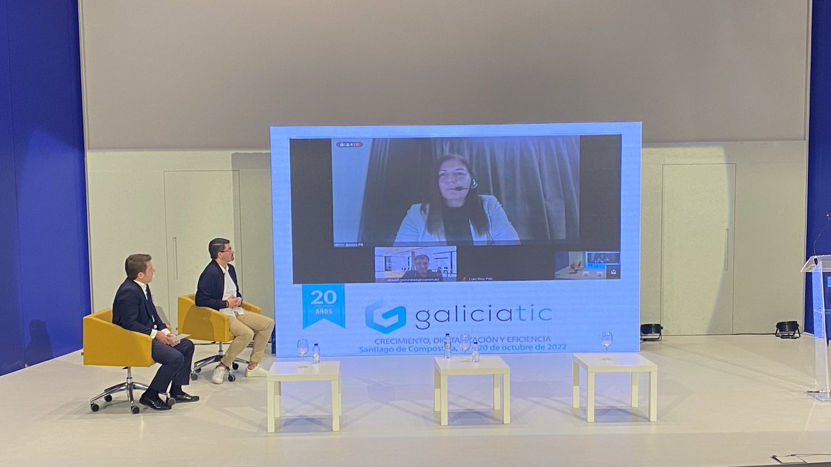 Ahora mismo en #GaliciaTic se habló de la #CiberSeguridad y la gran importancia de ello. 
Para mí, siempre lo fue y siempre lo será, y me alegra de lo hablen.
El presupuesto empresarial destinado en ello, es una inversión y protección para la propia empresa.