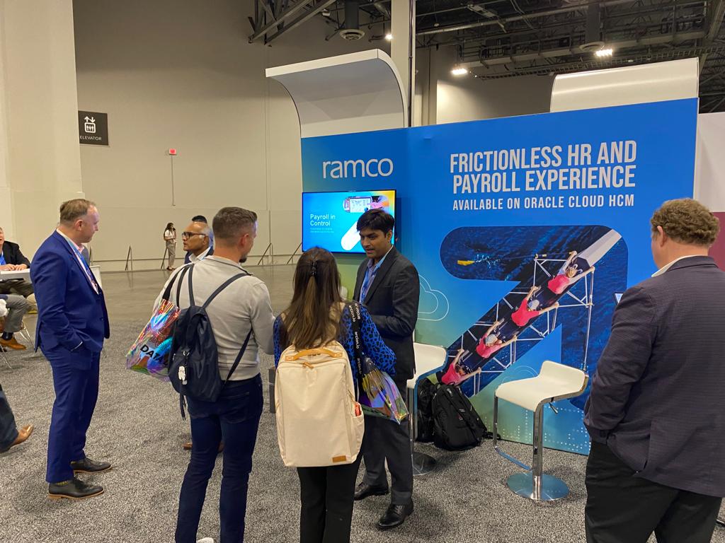 RamcoSystems's tweet image. There&apos;s something for everyone who visits us at booth 425, HR area at @Oracle @cloudworld! #MeetTeamRamco at the event to ignite insightful conversations on frictionless #HR and #Payroll integrations or stop by to spin the wheel to win some exciting goodies!